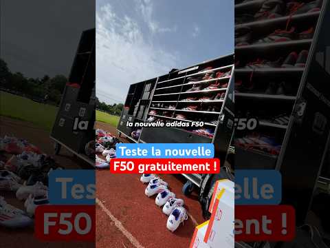 Teste la nouvelle F50 gratuitement ! #football #crampons #adidas #f50