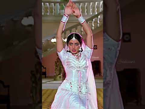 actress sridevi hot song with white dress