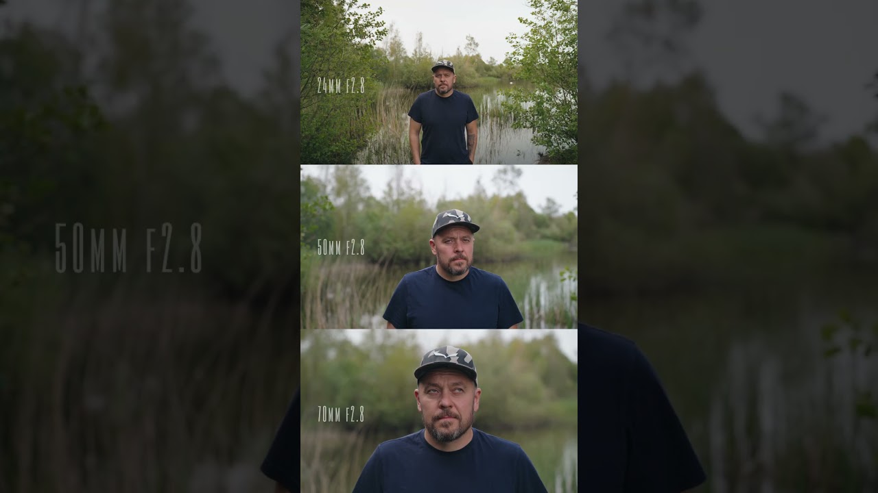 24mm, 50mm & 70mm Lens Comparison 📸