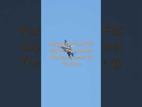 USAF F-35 demo @ Kleine Brogel (Belgian Air Force Days 2023)