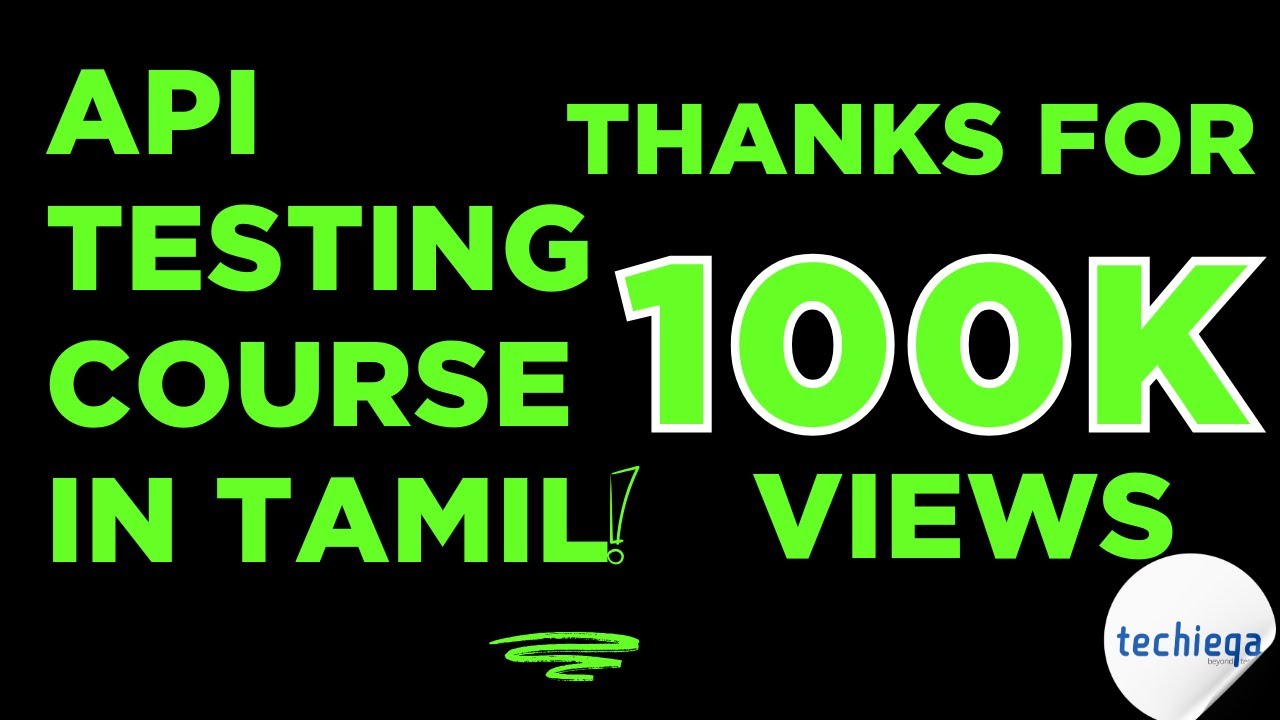 தமிழில் API Testing தொடக்கம் 🚀