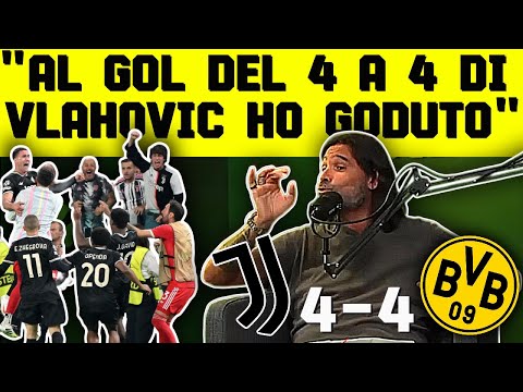 JUVE BORUSSIA 4-4 | ADANI NON SI E' CONTIENE:"LA SQUADRA CON TUDOR MI HA COMMOSSO" VIVA EL FUTBOL