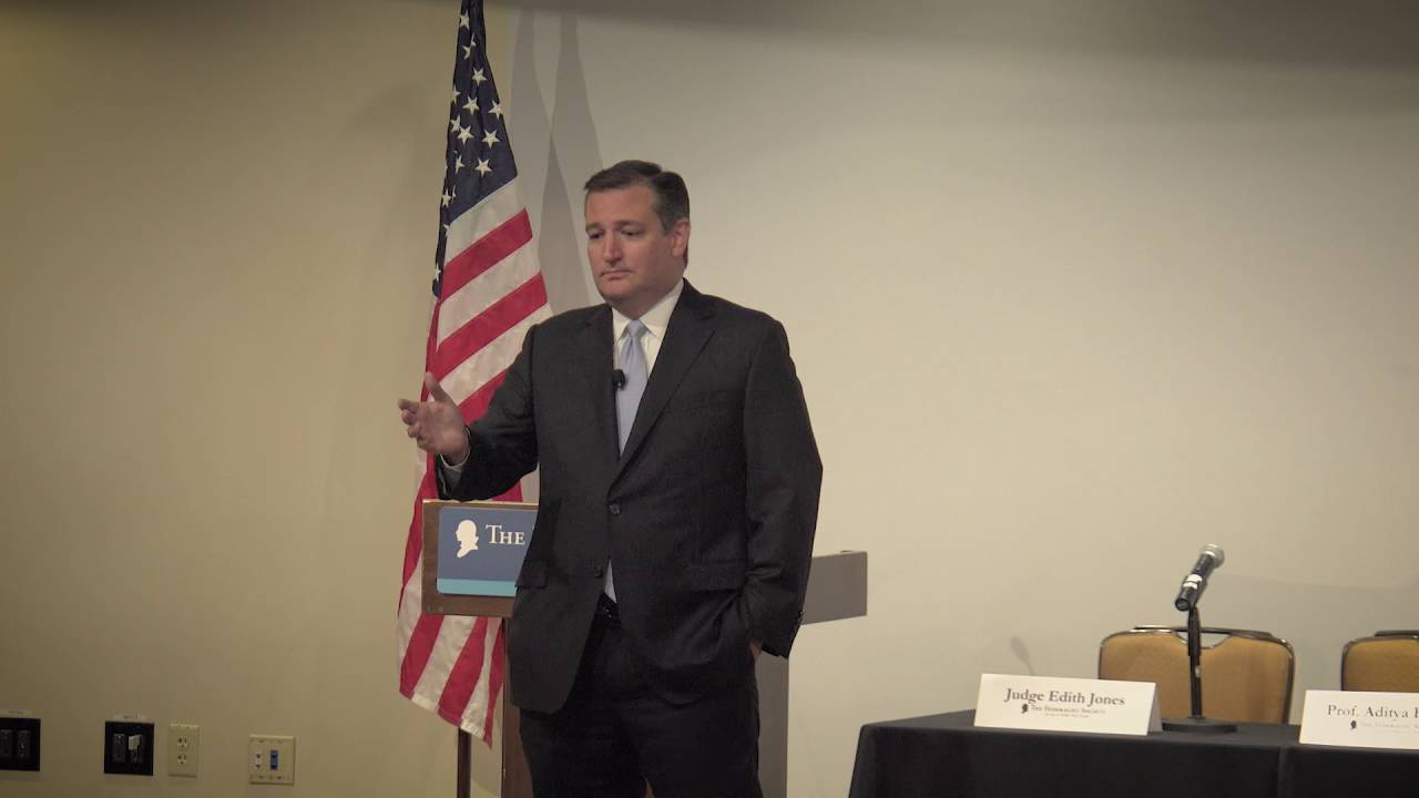 Senator Ted Cruz Delivers Keynote Address at Texas Chapters Conference