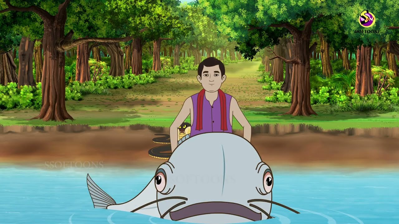 পুতুল বিক্রেতা ও ডাইনি বুড়ি || MAGICAL DOLLS | FUNNY STORY || SSOFTOONS COMEDY STORY || Bangla Golpo