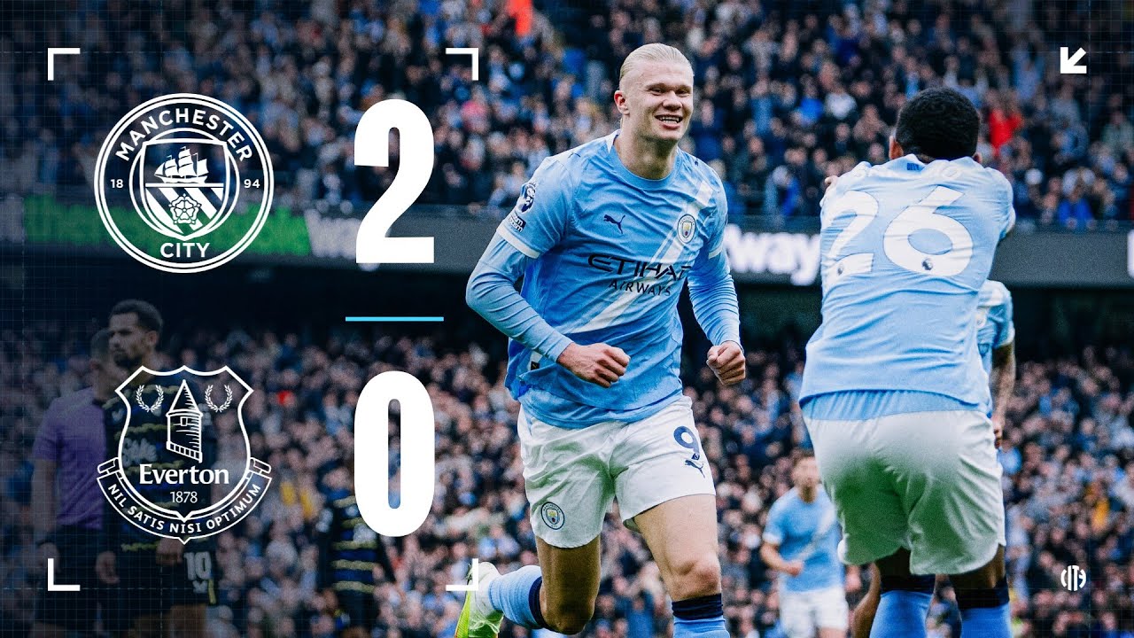 City Soars to Top Spot with 2-0 Victory Over Everton ⚽