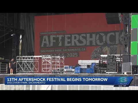 Final touches in Discovery Park as Aftershock music festival gets ready to rock Sacramento