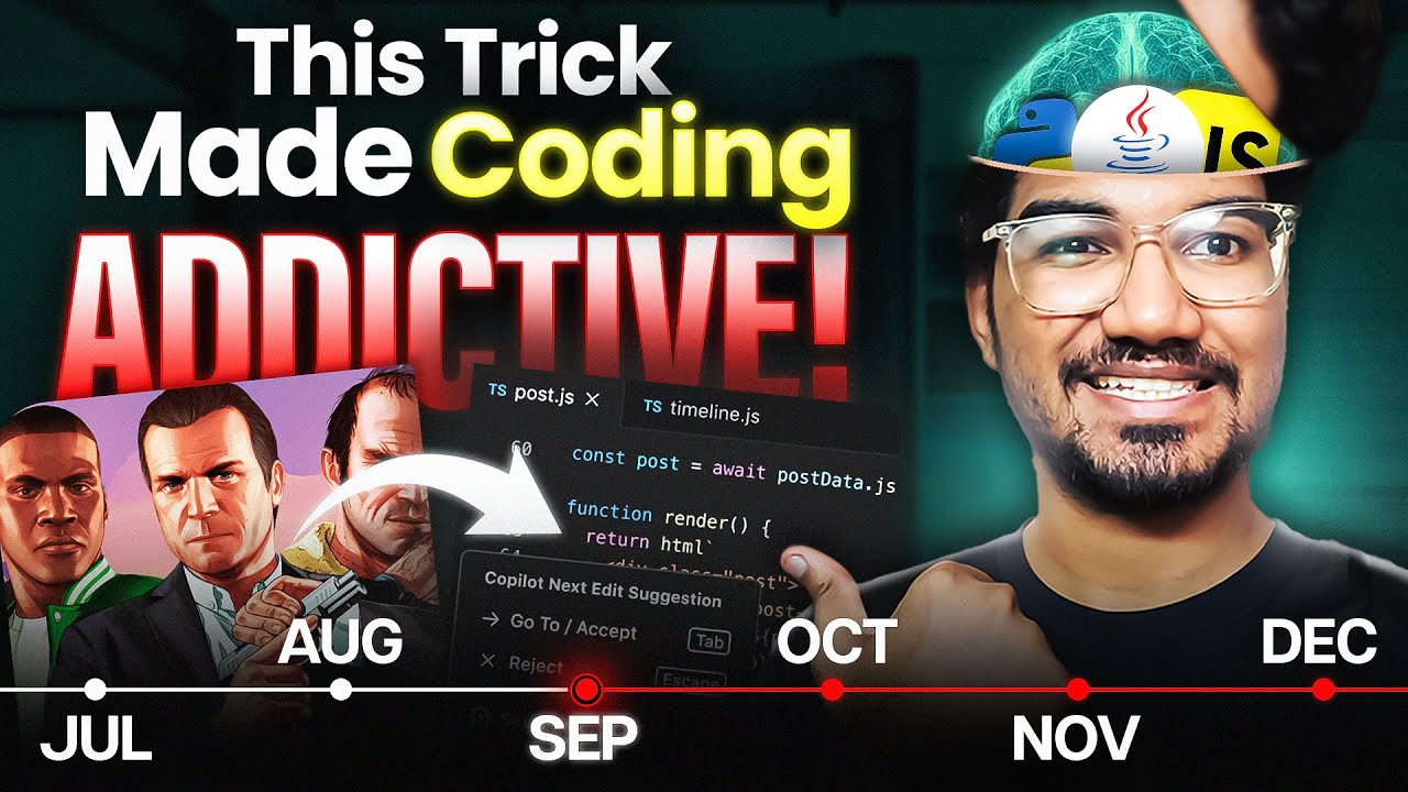 How I TRICKED My Brain to Be ADDICTED to Coding | Tamil