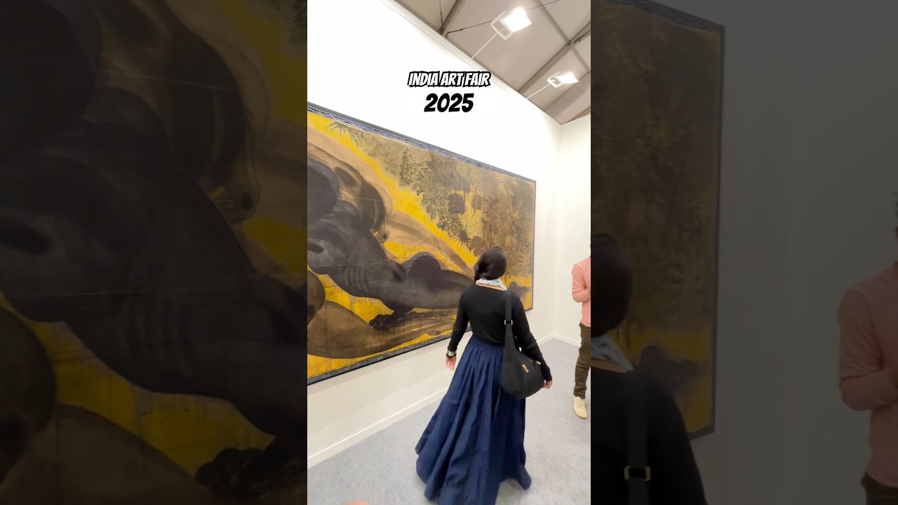 India art fair 🔥🔥2025 check out the full video!❤️