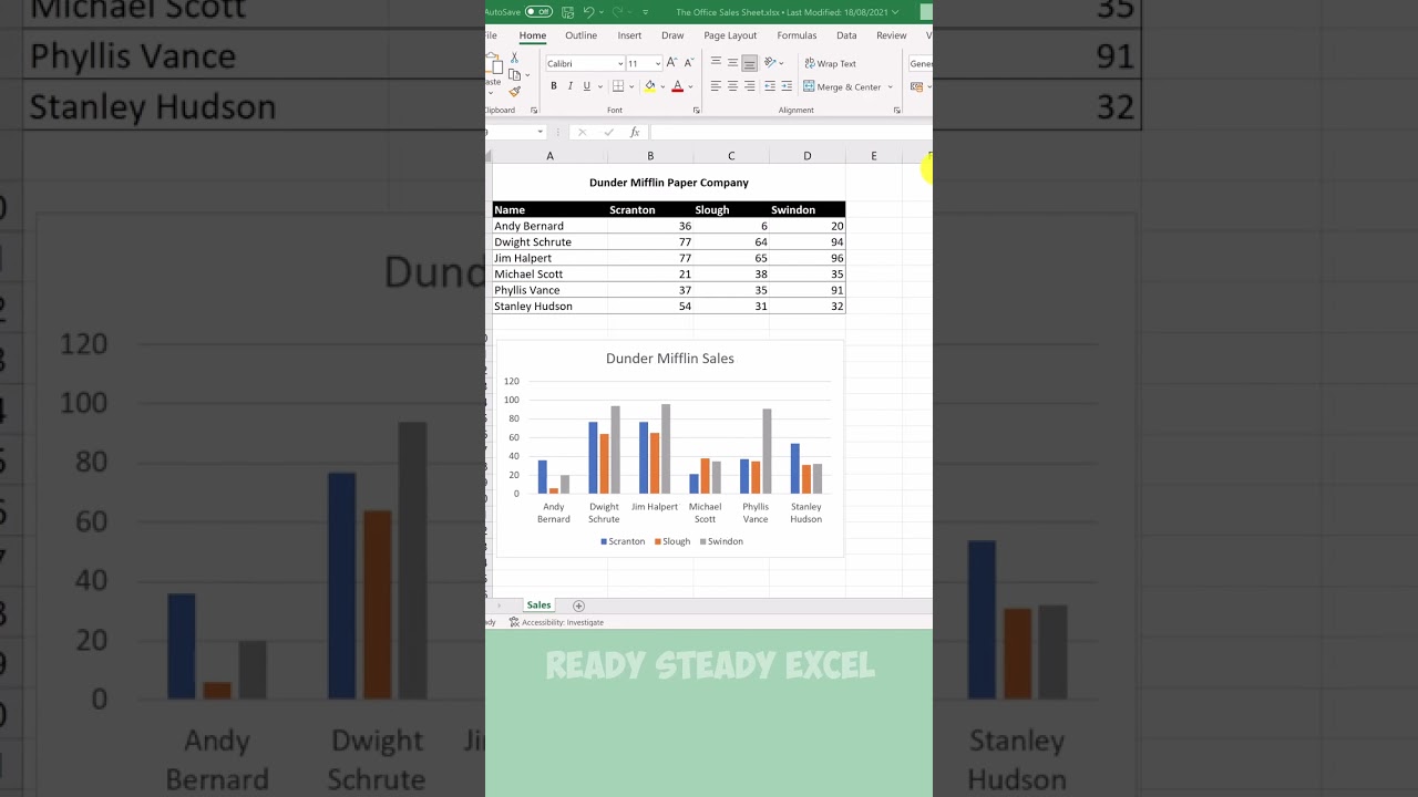 Remove Gridlines in Excel 📊 #shorts