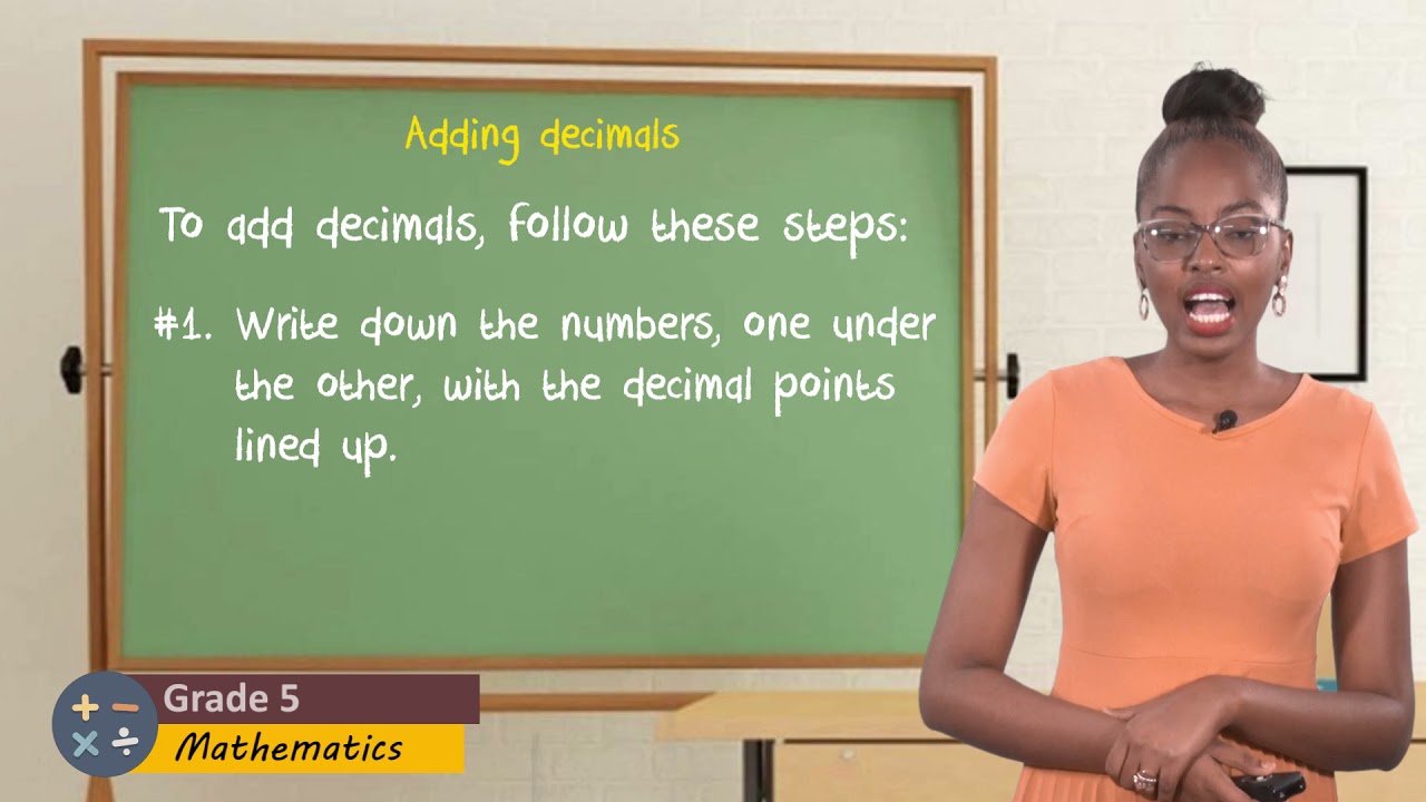 Grade 5 Math: Adding & Subtracting Decimals
