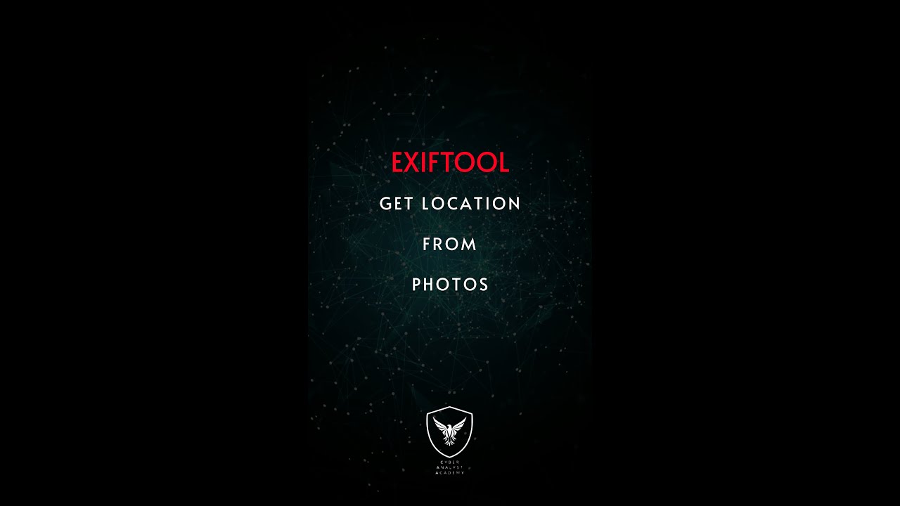 How to Reveal GPS Location Data from Photos Using ExifTool 📸