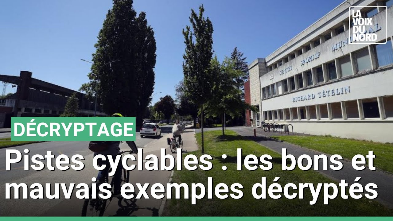 Exemples de pistes cyclables : bons et mauvais 👇