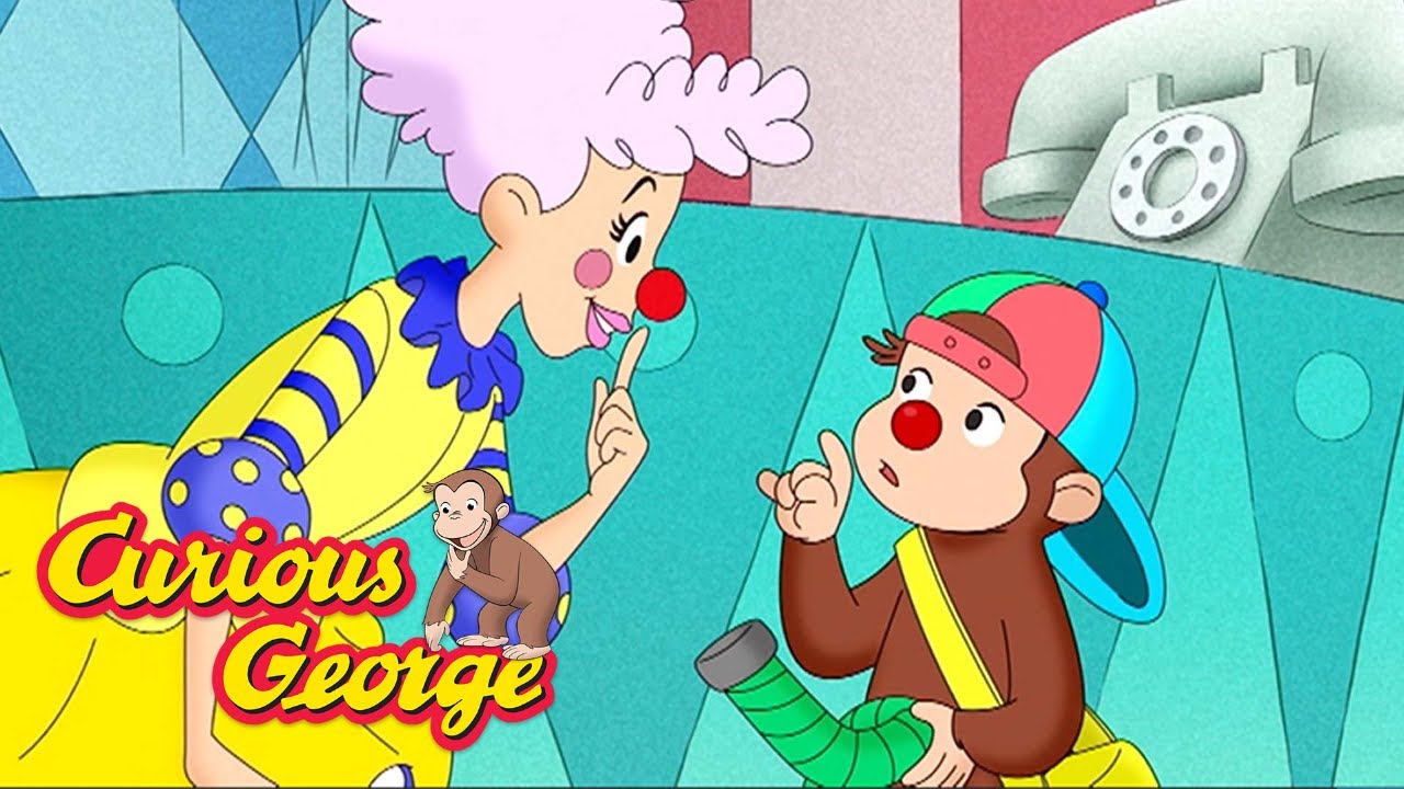 Curious George Meets a Clown 🎪 Kids Cartoon & Movie