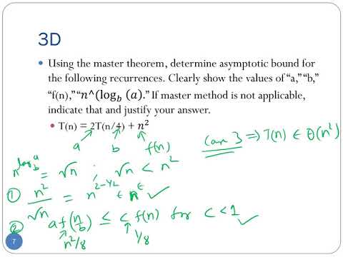 Algorithms problems on: Asymptotic complexity, recurrences, master theorem