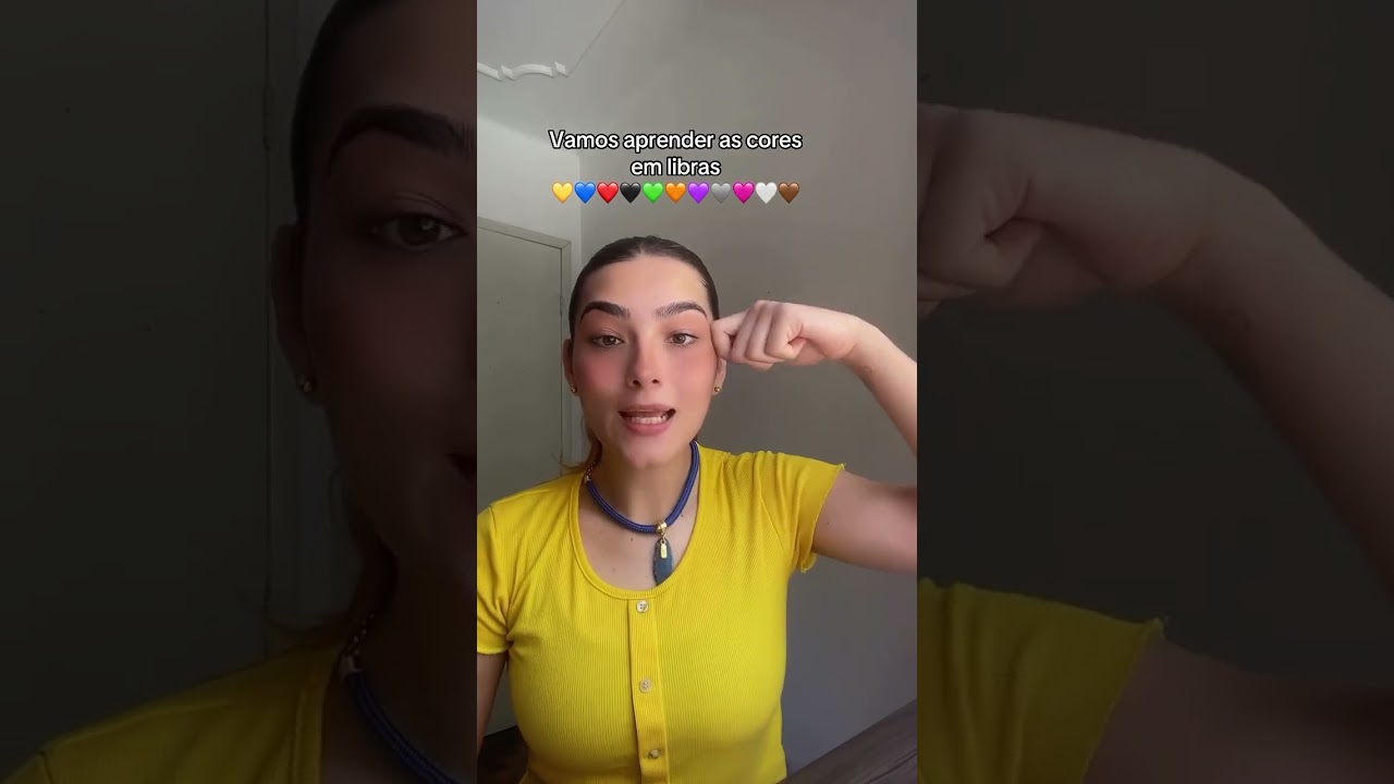 Aprenda Cores em Libras 🌈