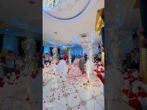 dulha dulhan ki entry Very beautiful entry #dulhan #fashion #foryou #dress #design #weddingdress