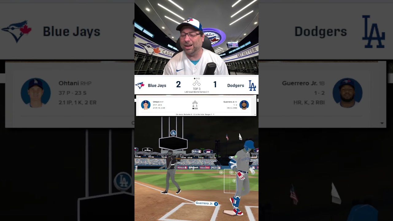 Blue Jays Stun Dodgers with Clutch Homerun! Vladdy Delivers Again ⚾