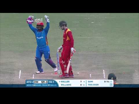 ICC #WT20 Afghanistan vs Zimbabwe Match Highlights