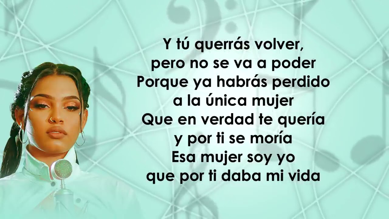 La Ross Maria 50 50 Letra 🎶