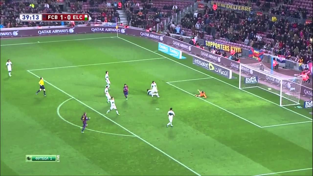 Барселона vs Эльче 5-0 | Обзор матча Кубка Испании 2015 (1/8 финала) ⚽