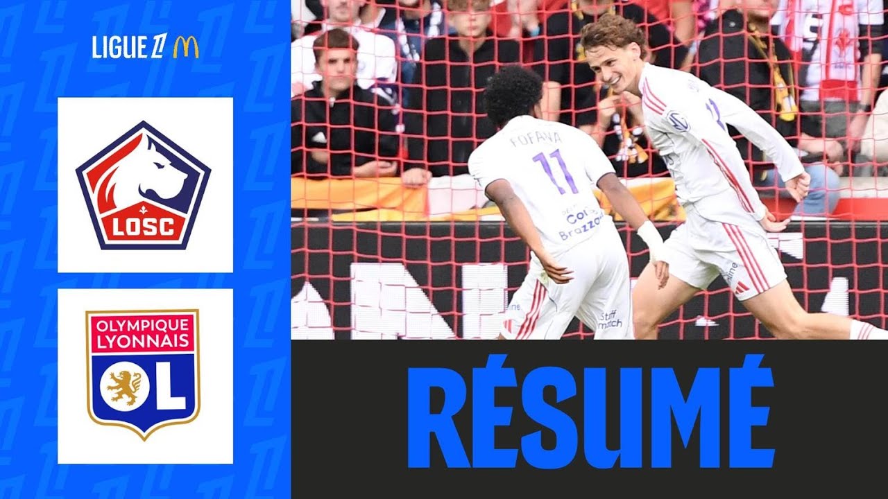 Lyon crée la surprise en battant Lille 1-0 grâce à Morton ⚽