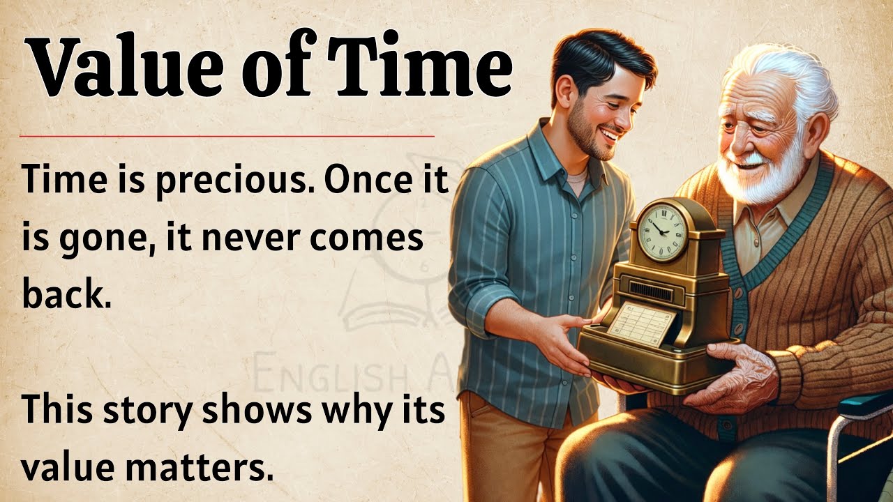 Value of Time: Motivational Story to Boost English Fluency ⏳