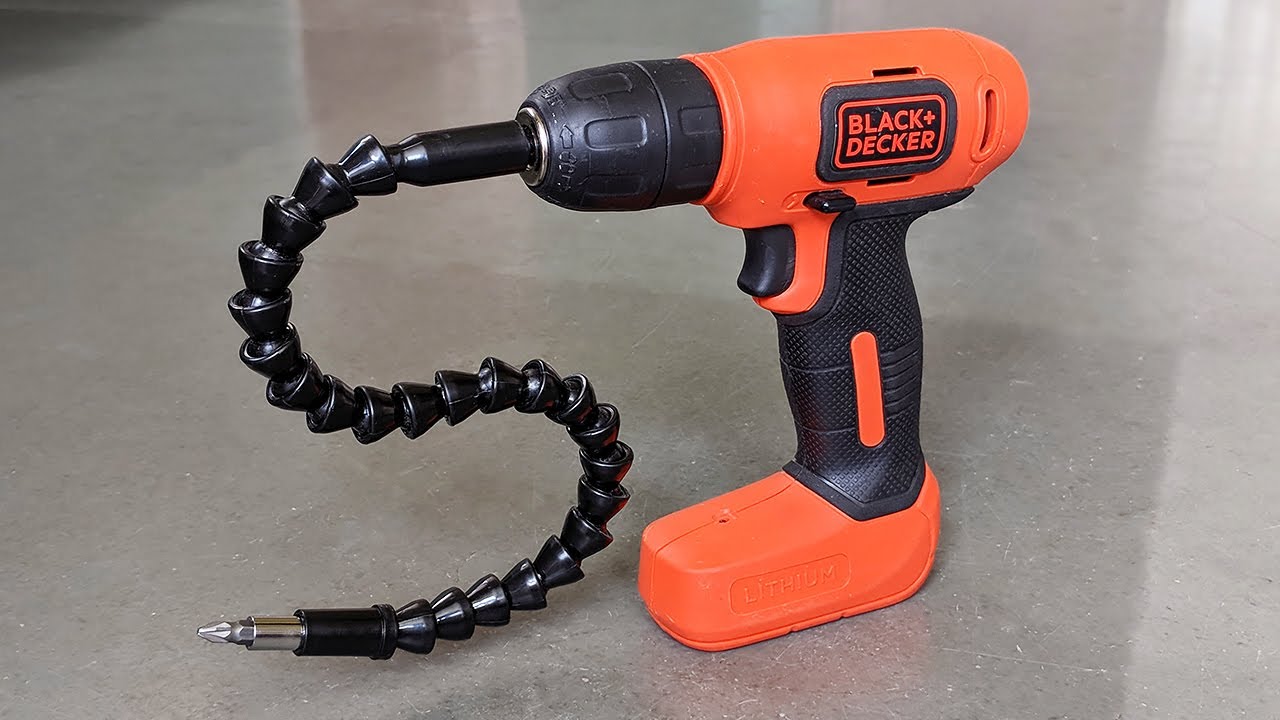 Upgrade Your DIY Projects with the Flexible Shaft Drill Extender 🔧