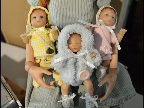 #flashbackfriday   Ashton Drake miniature vinyl baby dolls