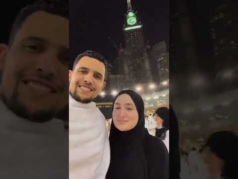 أميرة ريا و زوجها توحة يقومان بمناسك العمرة 😍 تقبل الله لهم و للجميع 🤲