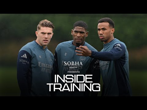 Arsenal Prepares for Fulham Clash: Inside Training Highlights