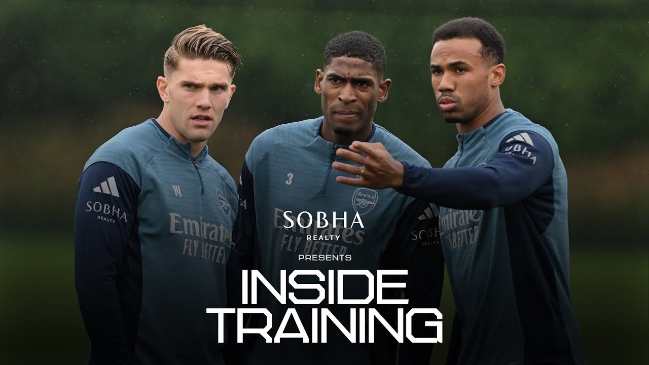 Arsenal Prepares for Fulham Clash: Inside Training Highlights