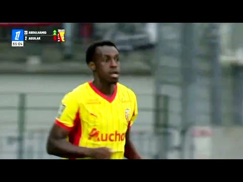 ملخص لمسات سعود عبدالحميد مع لانس أمام ليون | أول مباراة رسمية في الدوري الفرنسي