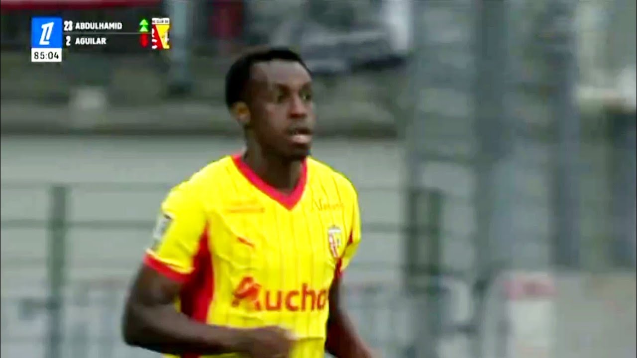 أبرز لمسات سعود عبدالحميد في أول مباراة رسمية مع لانس أمام ليون ⚽