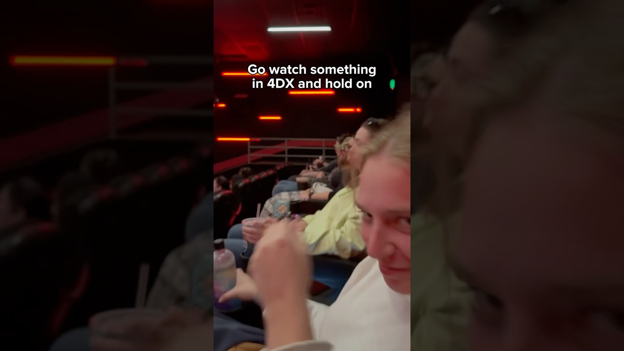 Experience Movies at Their Peak with 4DX 🎬
