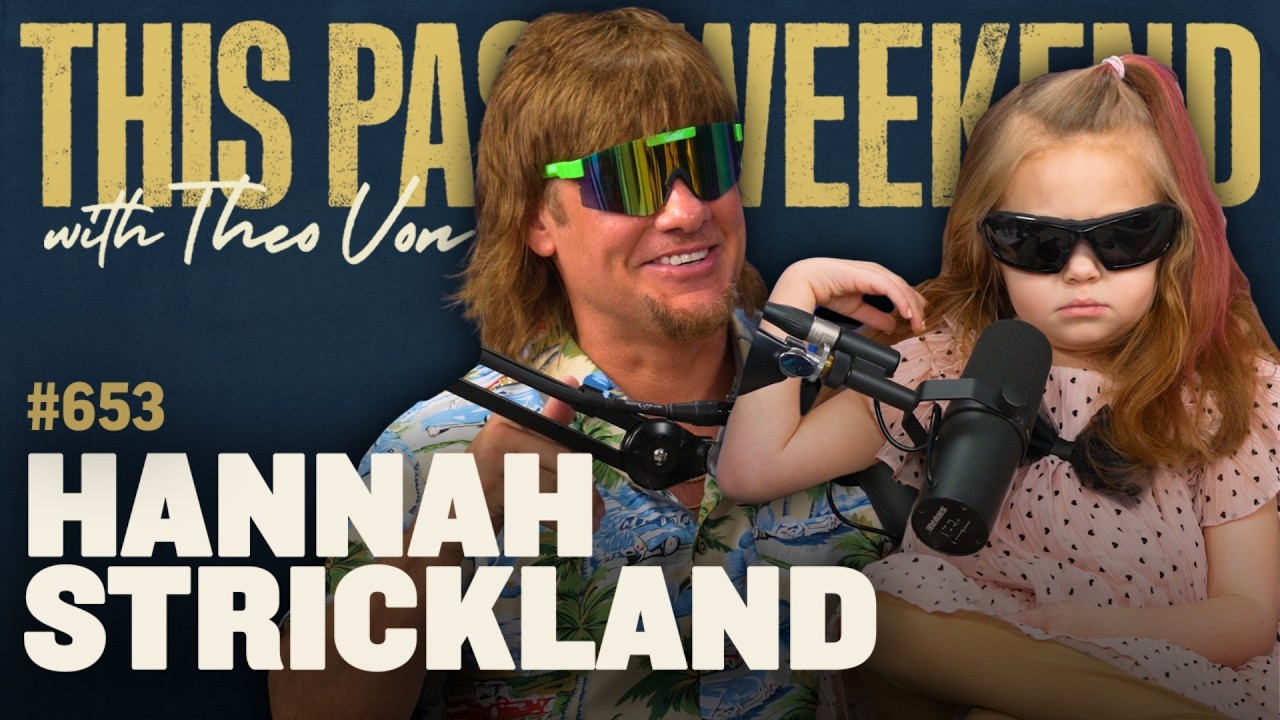 Hannah Strickland Shares Weekend with Theo Von 🎙️