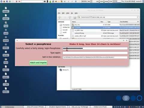 Elliptische-Kurven-Kryptographie mit Academic Signature