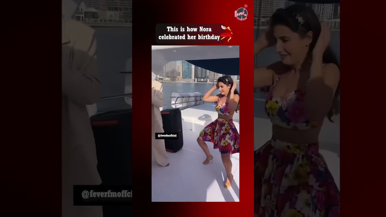 Nora Fatehi's Stunning Birthday Dance Move! ๐