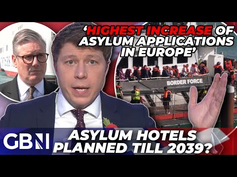 'UK has RECORD asylum CLAIMS in Europe' | Christys GRILLS Labour’s 2039 EXTENSION on asylum hotels