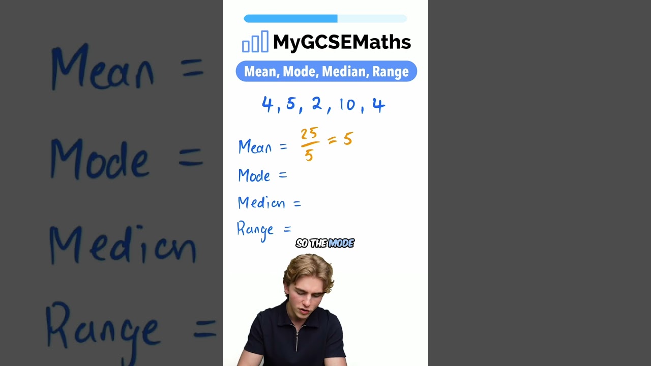 Understanding Mean, Mode, Median, and Range in GCSE Maths