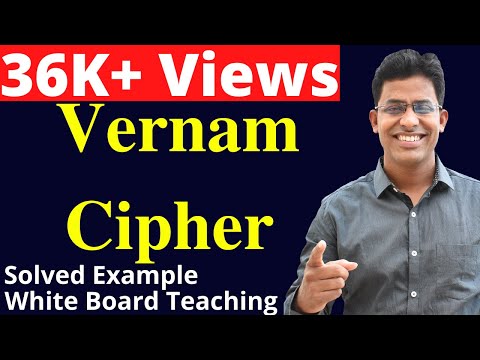 Vernam Cipher Encryption and Decryption