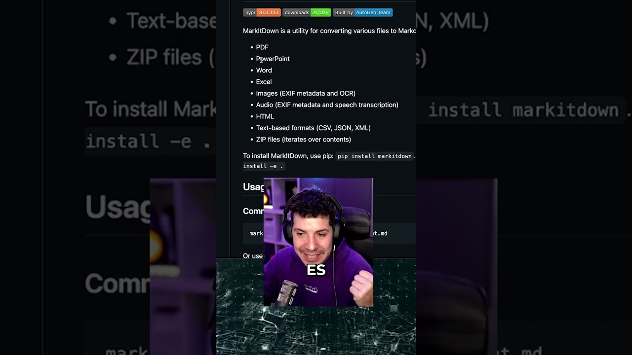 Convierte archivos a Markdown con herramienta oficial de Microsoft