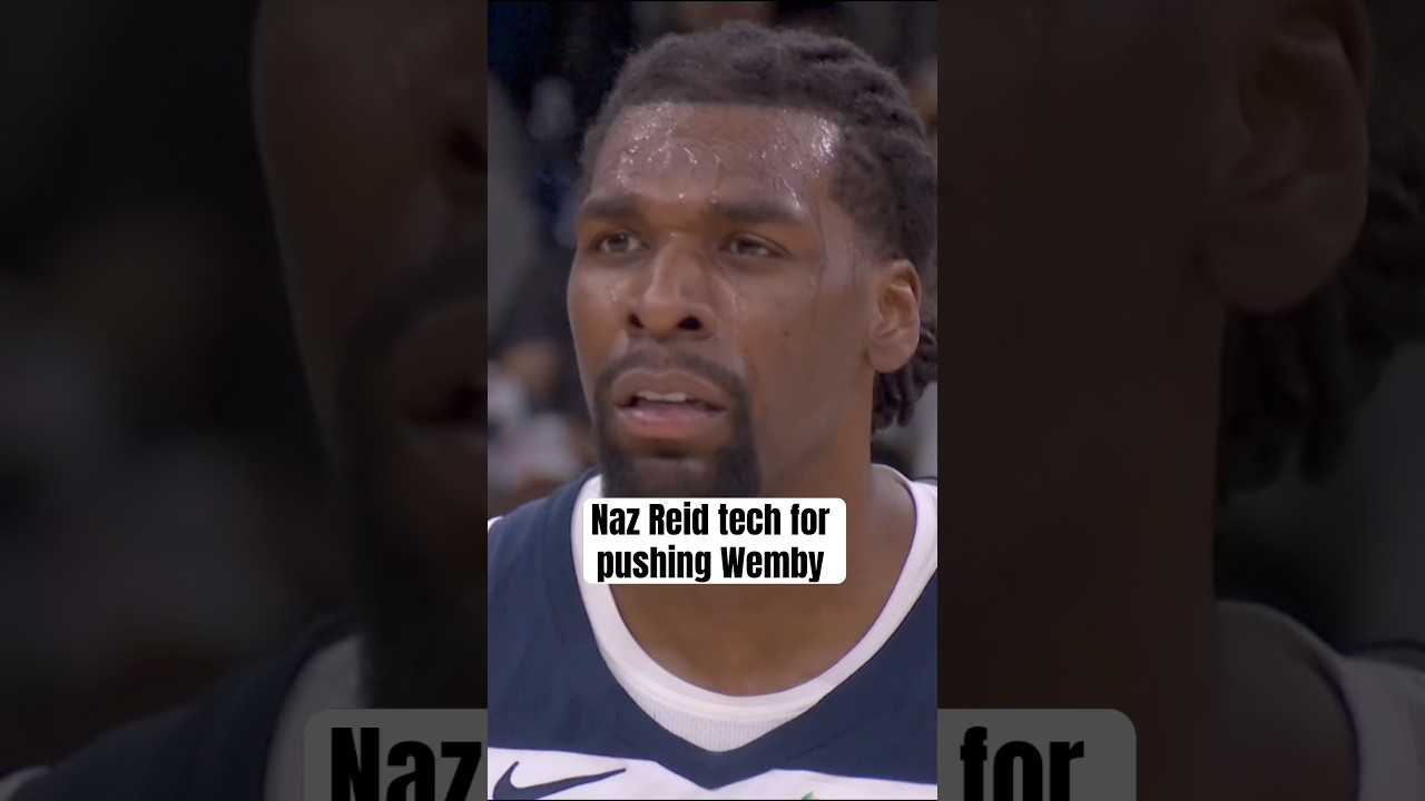 Naz Reid wasn’t happy with this call
