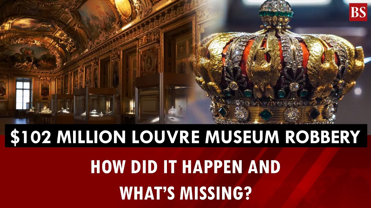 Louvre Heist: $102 Million in Priceless Jewels Stolen in Daring Daylight Robbery 🖼️