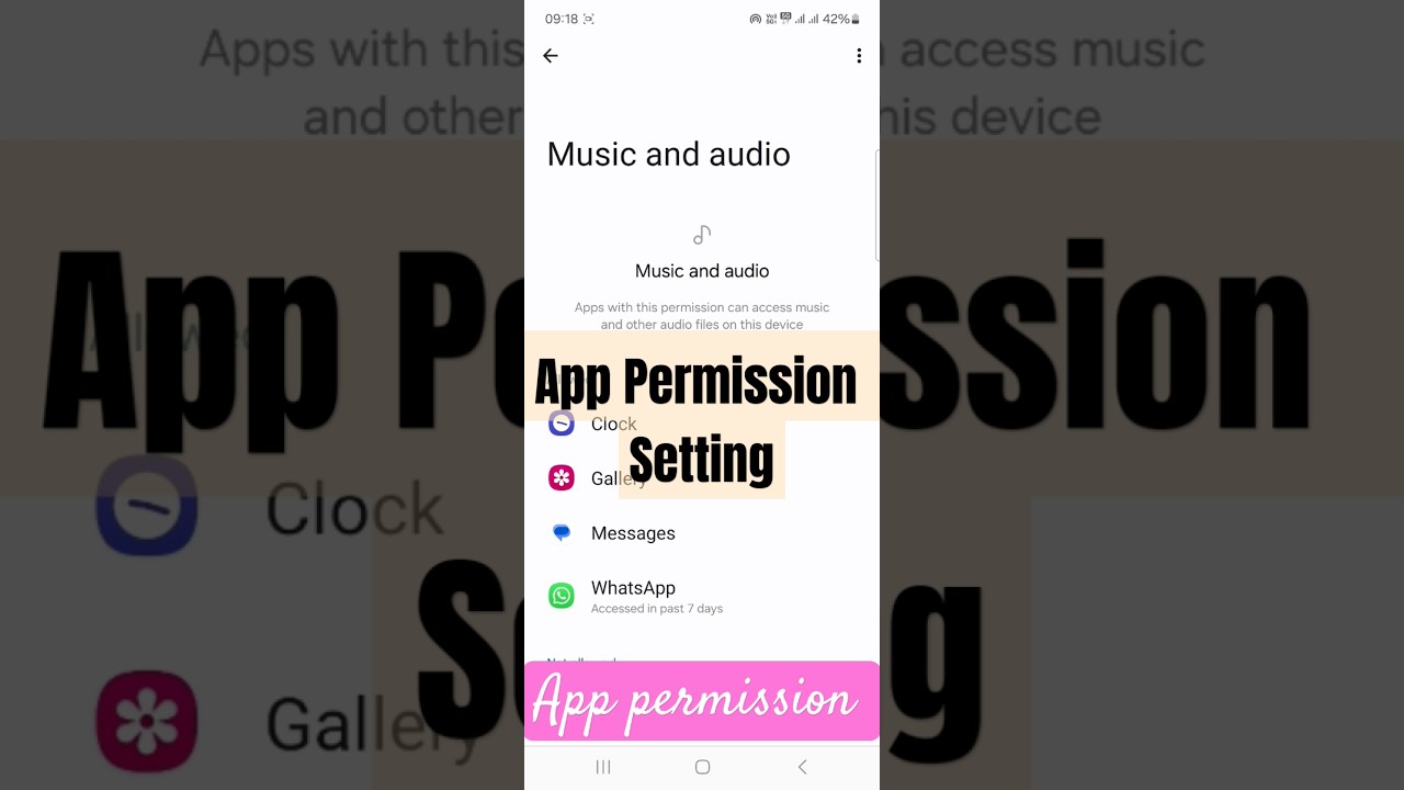 App permission Manager allow & deny app permission setting #shortsfeed #shorts #viralshorts