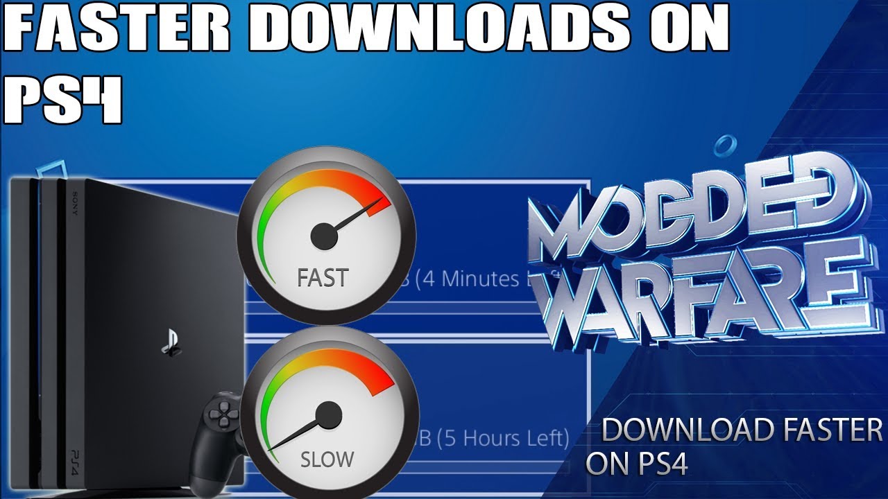 Speed Up PS4 Downloads 🚀