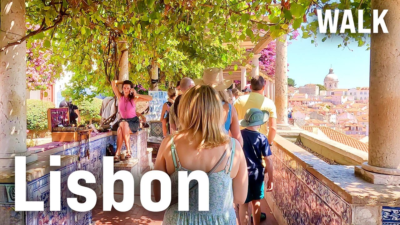 Lisbon 4K Walking Tour: Explore Portugal's Historic City 🇵🇹