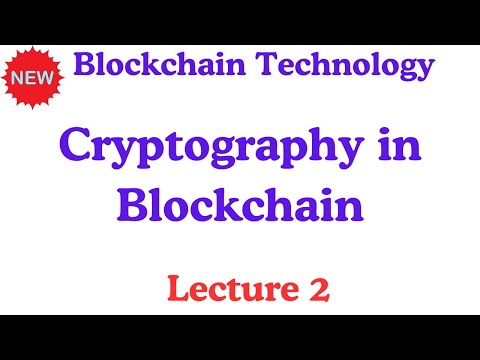 sppu blockchain technology unit 1 | Cryptography in Blockchain