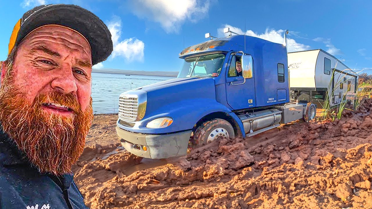 Largest Recovery Ever! Wrecker Takes On The Mud Pit!