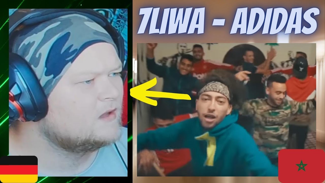 German Rapper Reacts to 7liwa's Hit 'Adidas' 🇲🇦 | OMG Moment!