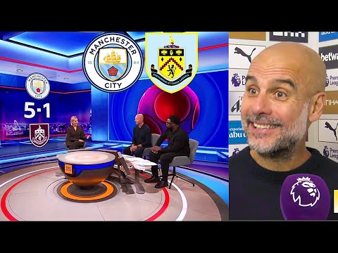 MOTD Man City vs Burnley 5-1 Haaland On Fire 🔥Post Match Analysis & Guardiola Interview